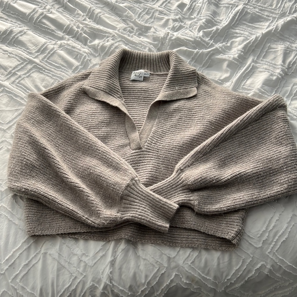 Princess Polly Grey sweater. Worn once.